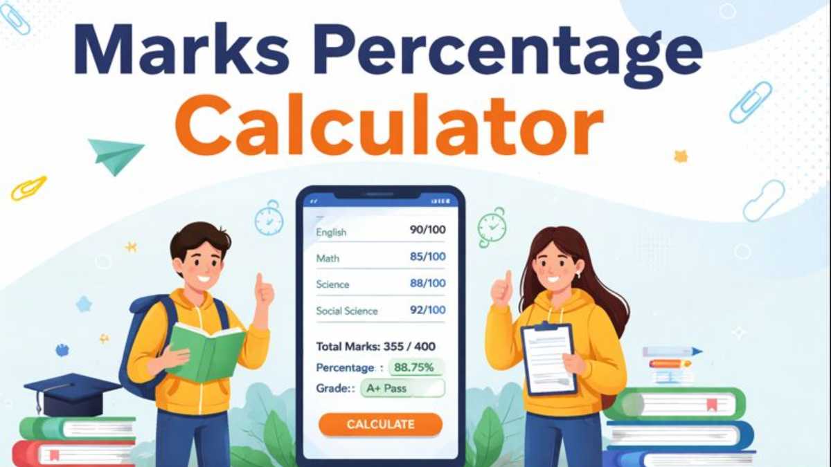 Marks Percentage Calculator